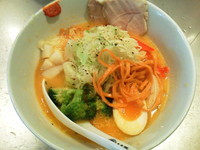 「特製ベジソバ　＋　ベジリゾ」@ソラノイロ ARTISAN NOODLESの写真