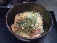 「油そば、中盛」@つけ汁麺 大熊製麺の写真