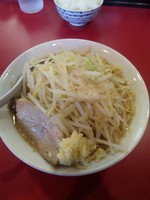 「ラーメン（ニンニク・アブラ増し）」@らーめん 嵐が如くの写真