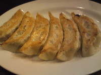 「にんにく餃子400円」@尾道ラーメン 柿岡やの写真