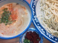 「エビ辛しつけそば特特盛」@浜屋 五反田店の写真