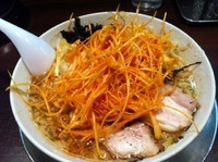 「辛ネギラーメン（880円）」@らーめん潤 蒲田店の写真