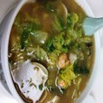 家常麺（がちゃめん）カキ入り