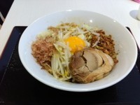 「まぜそば」@ジャンクガレッジ アリオ倉敷店の写真