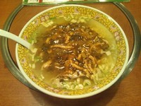 「高菜入りたんめん　600円」@香建大飯店の写真