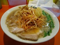 「『ネギチャーシューメン全部入り(￥1200)』」@本格的豚骨そば まりぼの写真