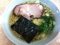 「塩ラーメン（細麺、550円）」@支那そば屋 龍（Ron）の写真