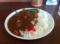 「カレーライス（450円）」@東八カレーの写真