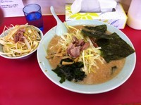 「ネギラーメン中 680 + ネギ丼 250」@ラーメンショップ 牛久結束店の写真
