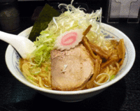 「ネギラーメン白（850円）」@大勝軒 まるいち 新宿東南口店の写真