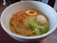 「えびそば　塩＋味玉」@日心月歩の写真