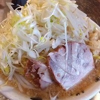 「ラーメン小（ねぎトッピング）」@らーめん大 竹ノ塚店の写真