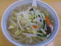 「タンメン（ハーフ） ￥430」@ぎょうざの満洲 上福岡北口店の写真