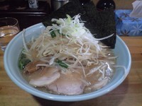 「もやしラーメン大盛（750円＋100円）」@ラーメンハウス 河童子 柿生店の写真