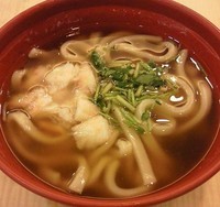 「かに餡かけうどん（367円）＋すし5皿（525円）」@くら寿司 春日部小渕店の写真
