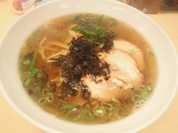 「あっさり支那そば 750円」@めん処 信長の写真