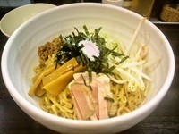 「汁無ラーメン」@入谷製麺の写真