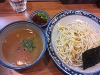 「つけそば￥750＋エビ辛し￥100」@浜屋 五反田店の写真