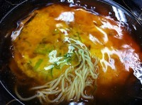 「天津らーめん（500円）」@餃子の王将 都島本通店の写真