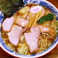 「焼豚ワンタン麺 1,030円」@とら食堂の写真
