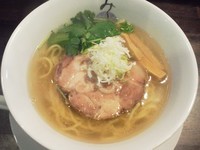 「塩らーめん　太麺（180g）」@麺処 みどりの写真