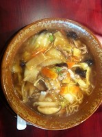 「うま煮あんかけラーメン　７００円（税抜）」@麺龍 炎の杜の写真