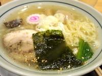 「塩そば＋づけ玉子」@味処 むさし野の写真