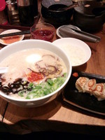 「赤丸ランチ850円＋替え玉無料＋たまご無料」@博多一風堂 上野広小路店の写真