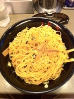 「辛味噌油そば大盛り+ねぎ増し 730円」@東京油組総本店 広尾組の写真