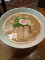 「濃厚煮干し蕎麦 大盛り（780円）」@月と鼈の写真