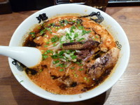 「カラシビ味噌らー麺　カラ普通・シビ増し　７８０円」@カラシビ味噌らー麺 鬼金棒の写真