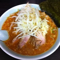 「男の中華そば、味噌（￥750）」@男のラーメン 山本の写真