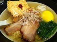 「特塩（900円）」@焙煎汐蕎麦処 金字塔の写真