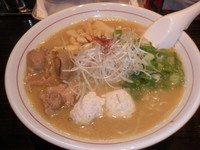 「鶏煮干そば（６８０円）大盛（１５０円）」@麺屋 社中の写真