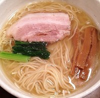 「塩ラーメン750円」@らーめん 美学屋の写真