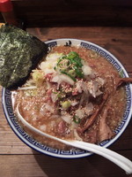 「背脂味噌ラーメン【750円】」@井田商店の写真