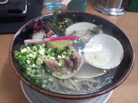 「【～11/30まで夜間10食限定】蛤潮蕎麦　８００円」@MENYA 食い味の道有楽の写真