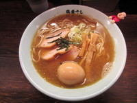 「鶏煮干しそば＋味玉」@東京煮干中華そば 三三㐂 大森の写真