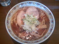 「しょうゆラーメン（太麺）　570円」@ラーメン 利助の写真