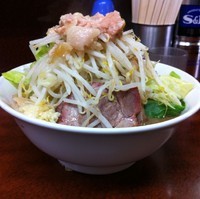 「小ラーメン（￥650）」@ラーメン二郎 めじろ台法政大学前店の写真