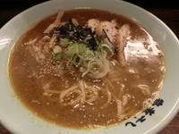 「辛煮干そば（730円）」@東京煮干中華そば 三三㐂 大森の写真