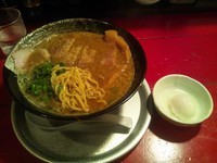 「カツらーめん（カレー）（1000円）」@らーめん牡丹 難波店の写真