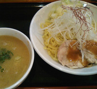 「美味だれ鶏つけそば」@おおぼし 上田本店の写真