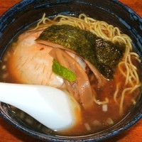 「中華そばとカリーのセット（1,000円）」@新えびすやの写真