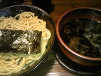 「黒味噌つけ麺」@つけ麺処 つぼや 梅田店の写真