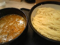 「醤油つけ麺（濃味）」@西天満 麺乃家の写真