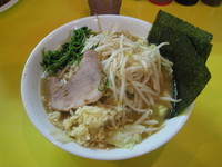 「にんにく野菜ラーメン（麺固め）：800円」@大黒家 品川店の写真