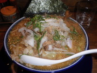 「濃厚味噌ラーメン（７５０円）大盛（１００円）」@井田商店の写真