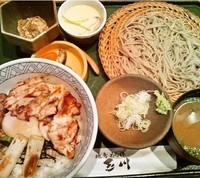 「地鳥ランチ(1150円)」@地鶏めん棒 玉川の写真