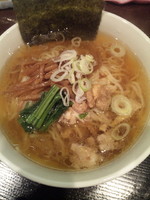 「自然洞ラーメン白」@自然洞 麺舗 西口店の写真